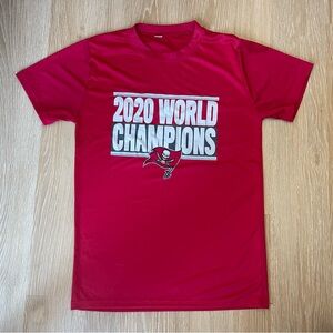Tampa Bay Buccaneers NFL 2020 World Champions Dri Fit Tee Tshirt Size M